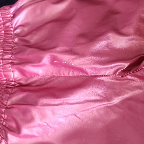 Camp beverly hills Metallic y2k faux leather pants 5-6 - Picture 12 of 12